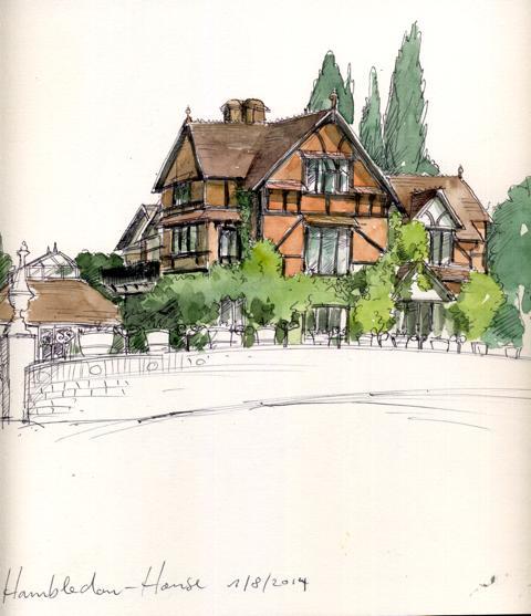 Hambledon House Bed & Breakfast Godalming Exterior photo